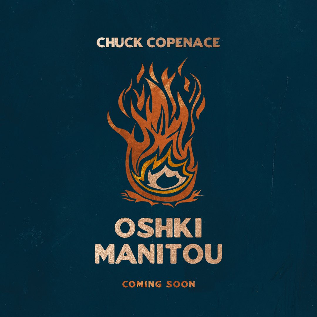 🔥 OSHKI MANITOU 🔥 I’m so excited to finally share this new venture with you all… Keep your eyes peeled and post notifications on for more details to come. #ChuckCopenace #NewAlbum #IndigenousMusic #Jazz #OshkiManitou