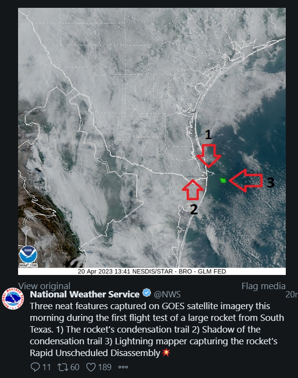 MikeChillit's tweet photo. #RocketTalk #NWS #Crash #Explosion
The English language is a gonner: "the rocket's Rapid Unscheduled Disassembly."
https://t.co/V4yKJWk0Ps https://t.co/qhM12S9spz