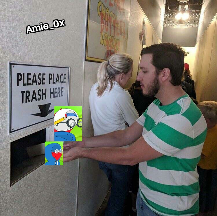 0x_amie's tweet photo. Putt'in Ozzie's in there Hehehe
What a garbage combooo we have
@MotionMarkus @jerezizzz @garbagefriends
#GarbageTalk #GarbageMemeland https://t.co/iixred1Y9b