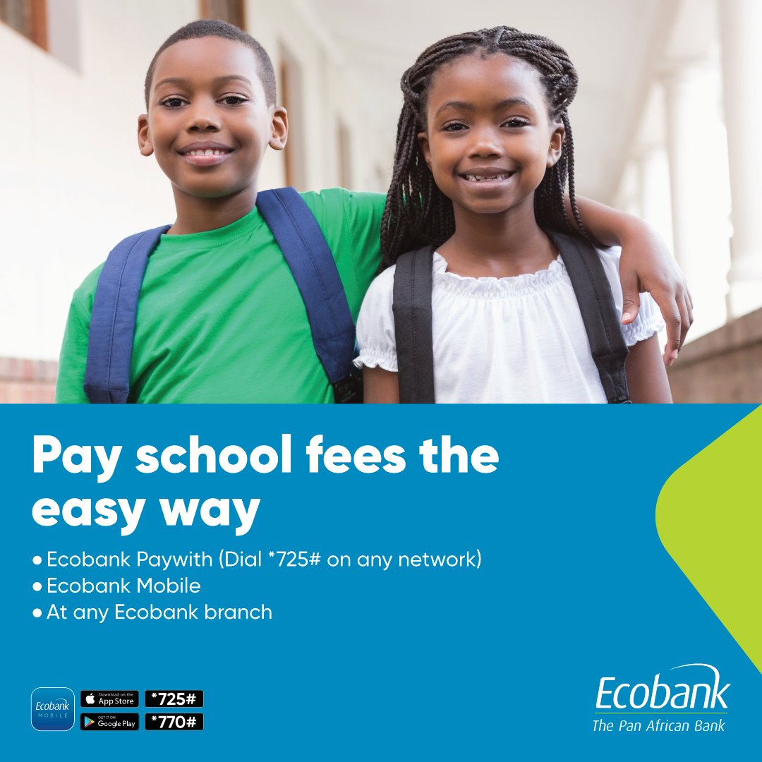 Ecobank Ghana PLC on Twitter "It's back to school again! Ecobank is
