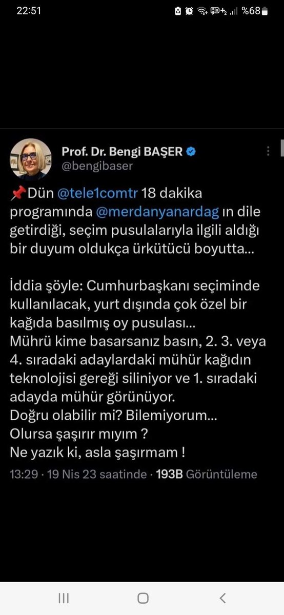 İşte bu ve benzeri, bilmem neyimin apolet "Profu", 80 yıl boyunca bu seviye ve irrasyonellikle ülke gençliğine eğitim verdi.

Bu, Türkiye'nin bu süreçte neden
"3. dünya ülkesi" kaldığının belgesidir.

Batı'da bunun unvanı alınır kapı önüne konulurdu!
Burası ama Türkiye...