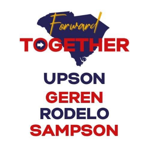 BrandonUpson's tweet photo. This has been an amazing experience. I grow more grateful every day for my team and our slate for working together and fighting for the future of our party. 

Let’s finish strong! 💪🏽 
#SCForwardTogether https://t.co/W4vEN6INha