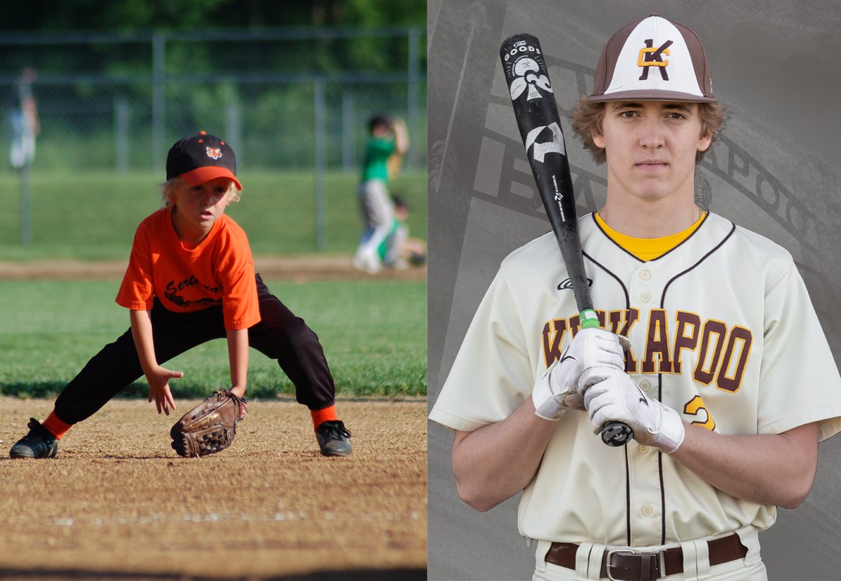Senior, Cael McCarville. Cael is involved with  Baseball, Football, FCA, STUCO, DECA, Chief Mentor, NHS, Kickapoo U, Kare Team, A+ Program, Spanish Club, Spanish NHS, and CHAMPS. He will be attending Fort Scott Community College to play baseball and major in business/marketing.