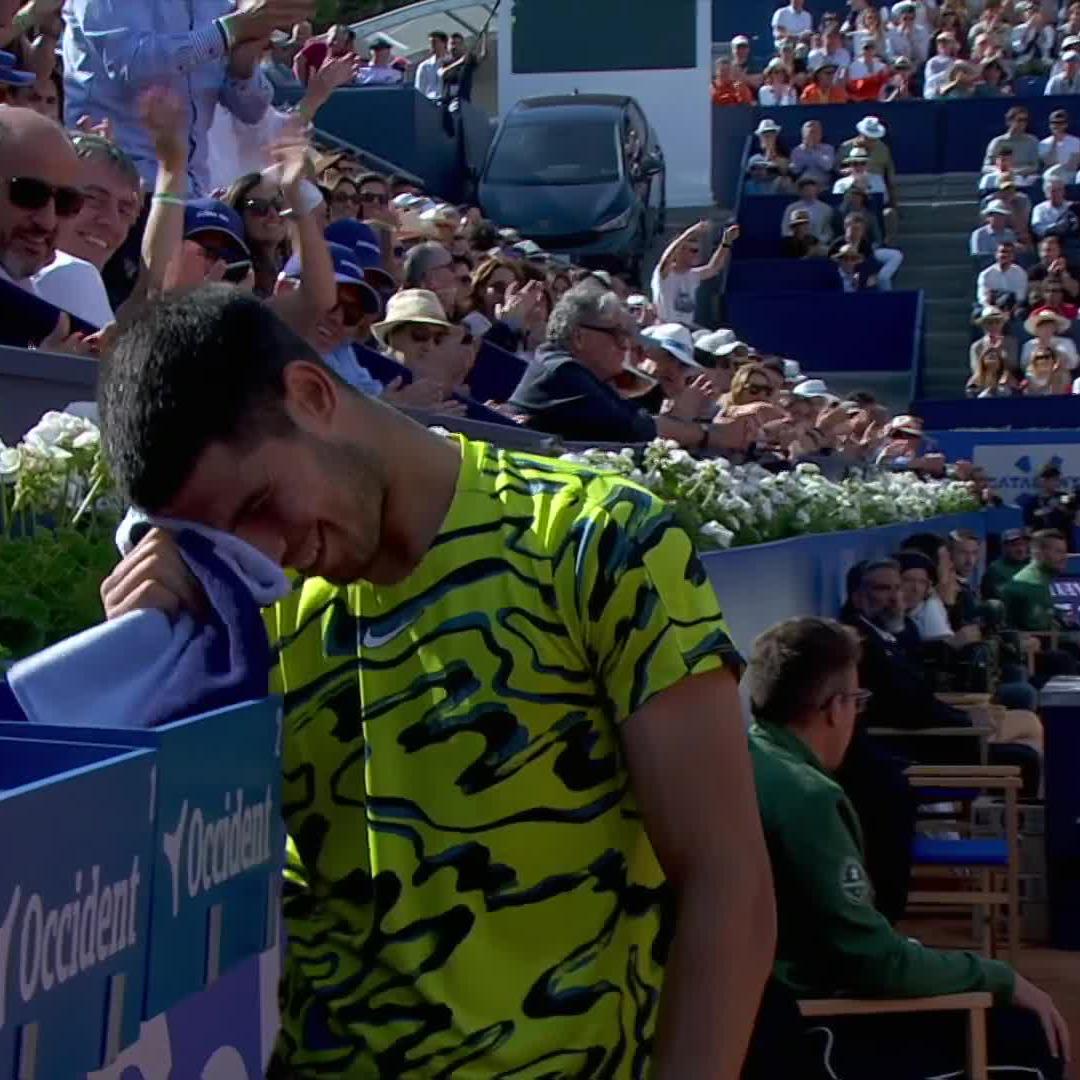 We are tennis france on twitter carlos alcaraz est de retour et il