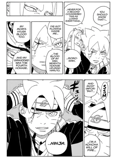🥺🥺🥺 sounding like a true Uzumaki 