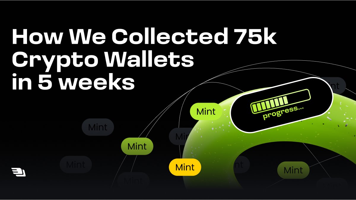 superdao_co's tweet photo. Getting 75k+ new wallets and emails in just a few weeks ✨

It’s been a while since we launched a web3-knowledge T3ST, and it went viral. 

Read the whole story of how we made it on @viamirror: https://t.co/4cBl8vYDKA https://t.co/LBEjXuBiFS