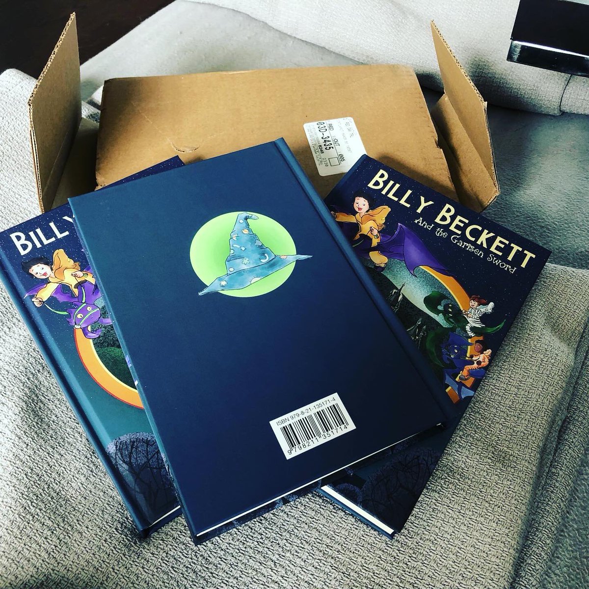 TheBillyBeckett's tweet photo. So excited for these galley copies. The Garisen Sword is just the beginning. #billybeckett https://t.co/pZKDNx7J07
