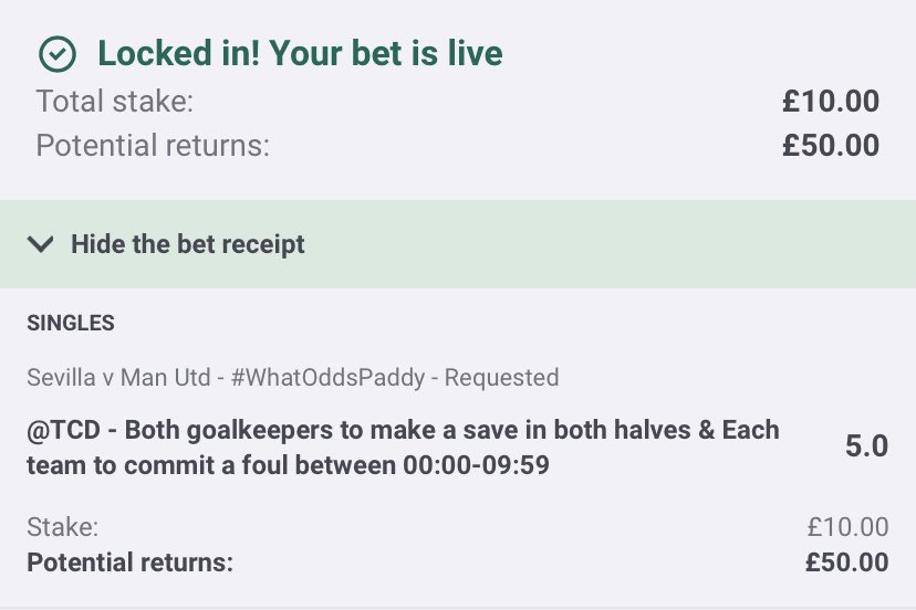 TheCardDealer's tweet photo. 🤔 Thoughts on these new markets on tonight’s Europa Games? 

🧤 Each Keeper 1+ save each half 
👊🏼 Each team 1+ foul 0:00 - 09:59 

Comes in at 4/1 boosted: https://t.co/2ooLy4B17c

18+ https://t.co/NeaCLD7p5v