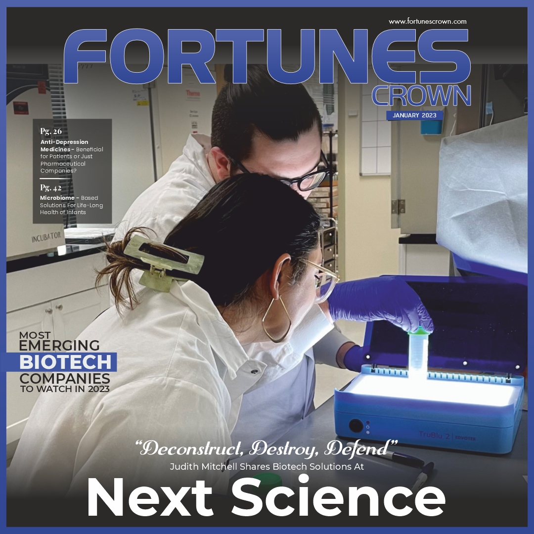 #JudithMitchell @NextScience  is a #medicaltechnologycompany 
The Company’s primary focus is on developing &continuing commercialization of its proprietary #XBIOTechnology to reduce #biofilmbased infections’ impact on #humanhealth
cutt.ly/l5rNHoN