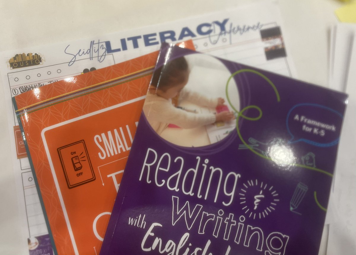 Ash_Sanchez13's tweet photo. Love learning about more ways to support our Emergent Bilinguals! #SeidlitzLitConf https://t.co/7sD57qenCD