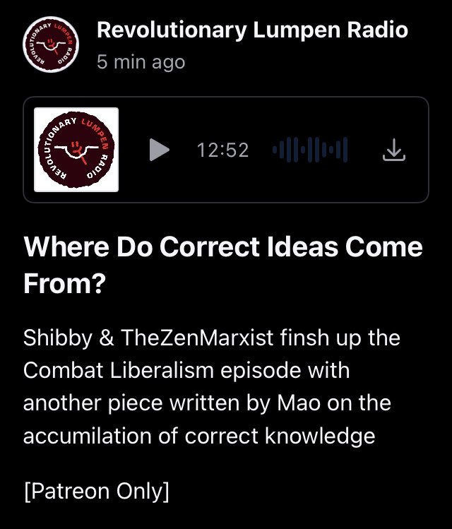 RevLumpenRadio's tweet photo. NEW EPISODE 🎙📻

WHERE DO CORRECT IDEAS COME FROM? 🔐

https://t.co/S81LcmDoIp https://t.co/LQsZnyEbzG