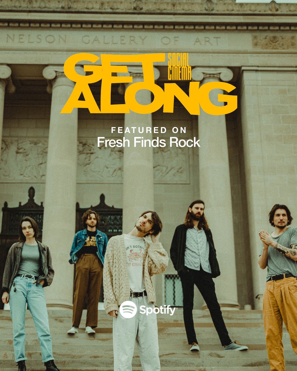 You can hear our new single “Get Along” on <a href="/SpotifyUSA/">Spotify USA</a> “FRESH FINDS: ROCK.” The Get Along EP comes out everywhere tomorrow. 

Final leg of the spring tour starts tonight in Omaha, NE @ <a href="/Culxrhouse/">Culxr House</a> w/ <a href="/paganathletes/">Pagan Athletes</a> + <a href="/ohdafro/">Ohdafro</a> + Jack