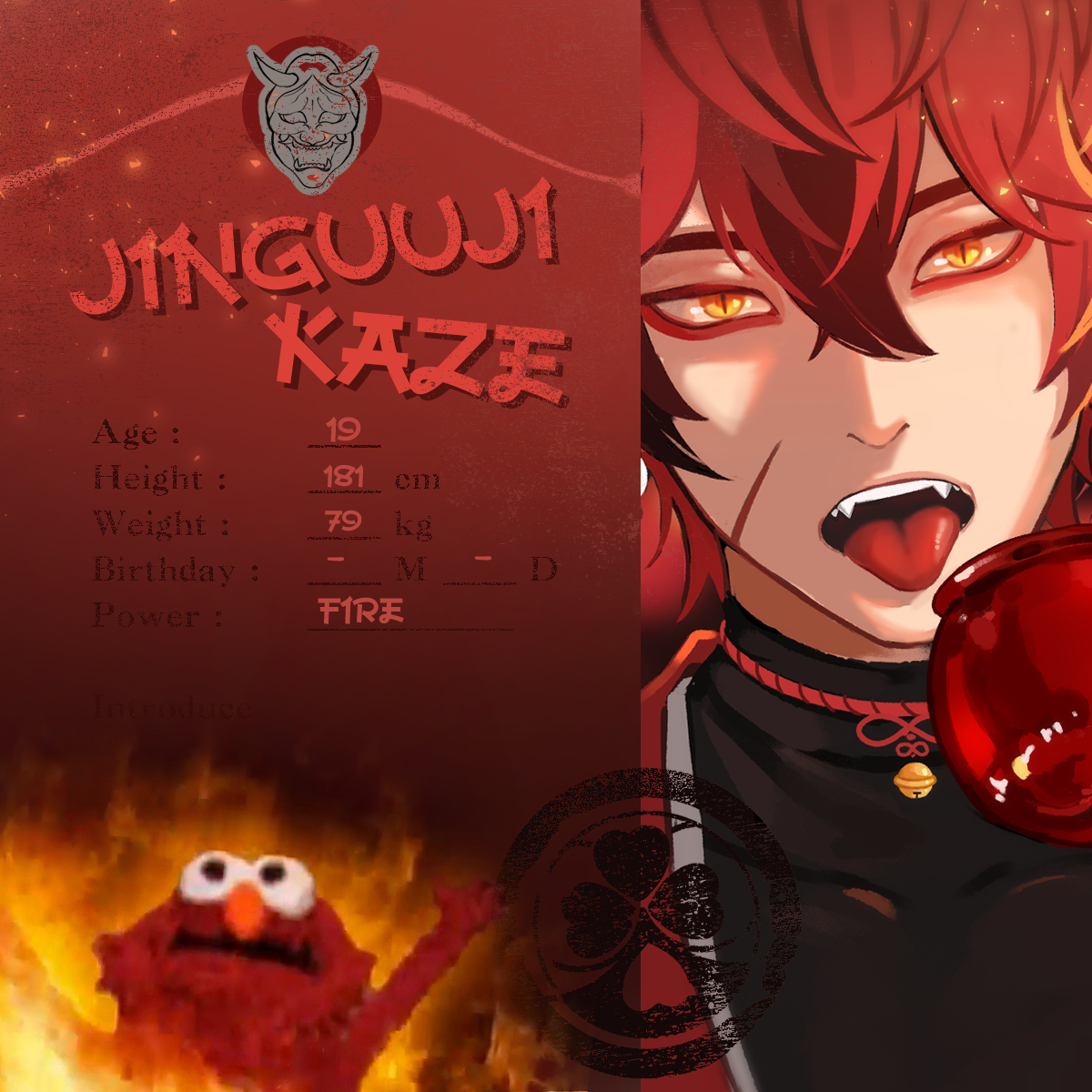 ELN_Kaze's tweet photo. "ตัวผมไม่ร้อนขนาดนั้นสักหน่อย ลองจับดูได้เลย!" 💪🔥
____________

Jinguuji Kaze｜จินกูจิ คาเสะ

※ 19 ขวบ ชั้นปีต้น
※ 181 cm l 79 kg
※ พลังไฟ l Queen

Doc : https://t.co/RZ789GRMg1

(ฝากเด็กไฟแรงด้วยค่า ทักโคโรลได้เสมอเลยย 😳)
#ELN_Commu #Mugenya_School https://t.co/Y1z32xgCZf