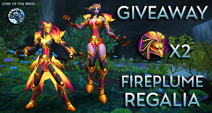 lordofthereins's tweet image. #Dragonflight Patch 10.1 arrives on 03/05/23! 🔥To celebrate, we're giving away 2 Fireplume Regalia's!🔥

To enter:
✅Follow
❤️Like
🔁Retweet
❓What mount are you looking forward to in 10.1?

🇪🇺EU Only
🔑x2 Codes
⏰Winner announced 30/04/23
#WoW_Partner #Giveaway
