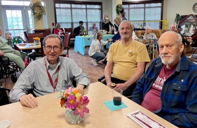DanburyLiving's tweet photo. Spring is springing and Danbury Westerville residents are welcoming it with open arms! Residents celebrated spring with a lively party with family and friends, full of appetizers and libations. Cheers to sunshine! #danburydifference https://t.co/la8YxuFcFn