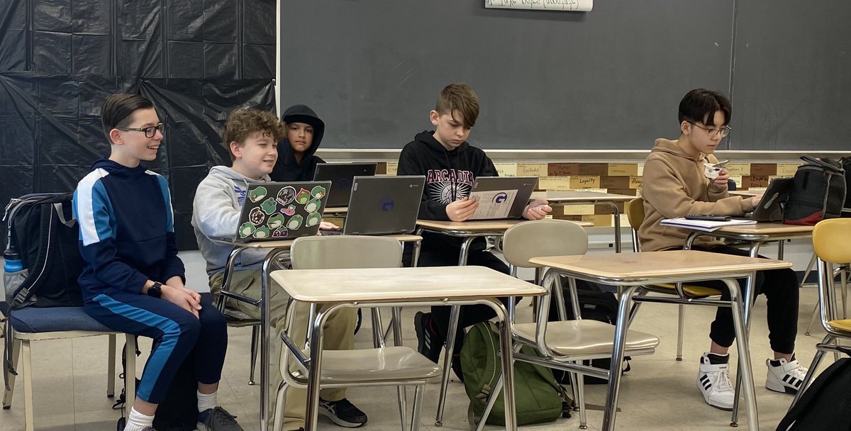 MsSchillaciELA's tweet image. These five boys give me such hope for our future! Two aspire to be a mechanical engineers, another a chemical engineer, another a civil engineer and the last… something that will just make him happy, allow him to help others &amp;amp; give him a good life. #futurevibes