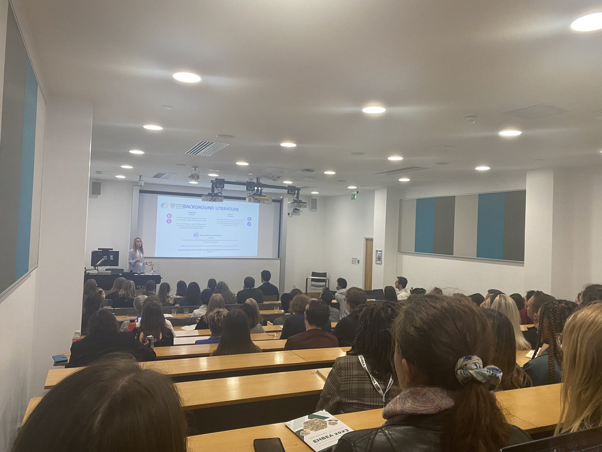 ConnorLeslie91's tweet photo. Fantastic talk from the amazing @BethRidley995 yesterday at #EHBEA2023 https://t.co/tIxUt3vPGR