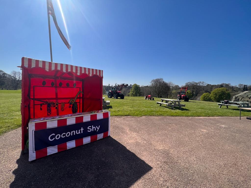 JMEnts1's tweet image. Our staff also headed to Bicton College today ahead of an outdoor event! 

Here we provided our High Striker, Punch Machine and Coconut Shy Stall. 

#events #eventhire #punchmachine #highstriker #coconutshystall