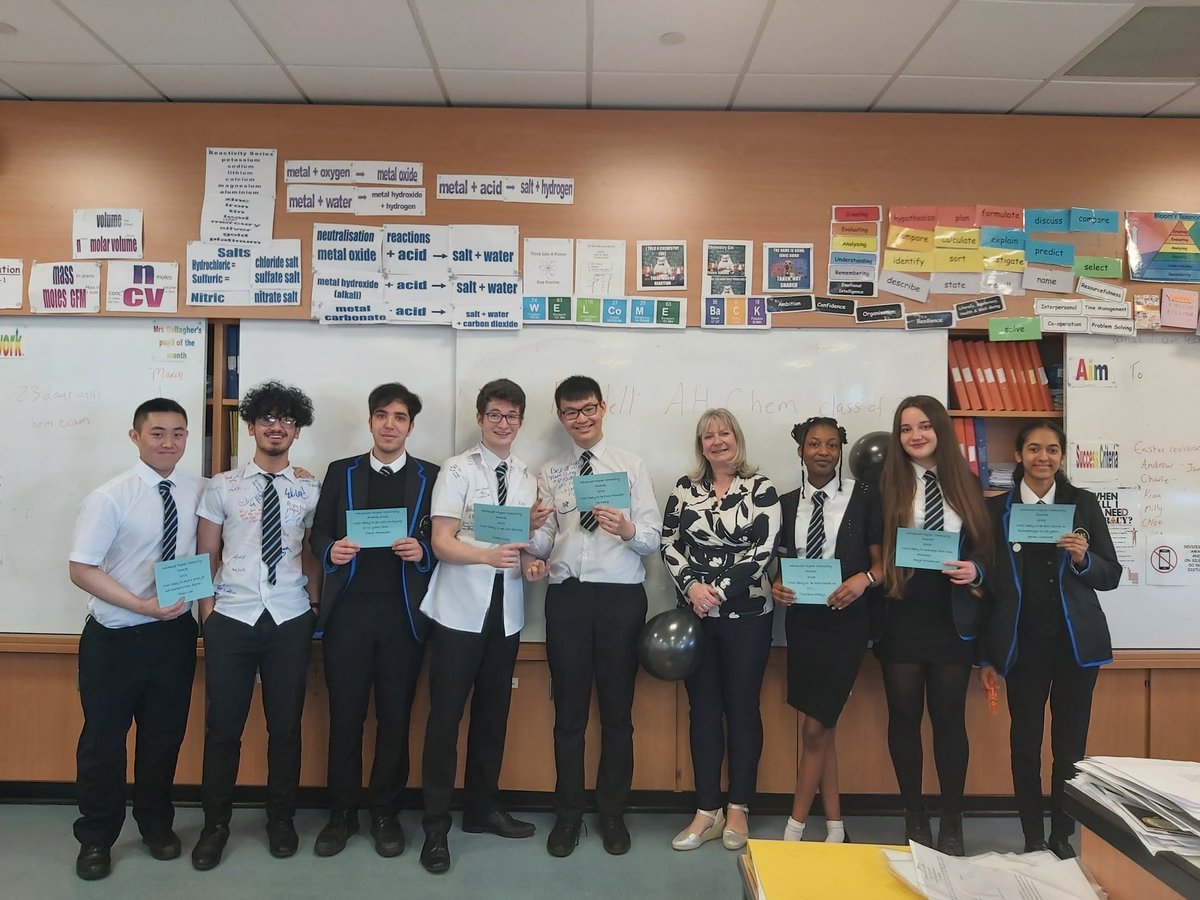 Farewell to a great AH chem class, awards issued to both classes and a happy, successful group of young people. Good luck in all you do