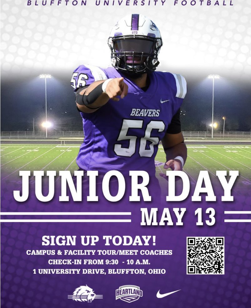 ThatRobert100's tweet photo. I’m grateful for the invitation to the @BlufftonFB Junior Day very much appreciated 🙏🏼 https://t.co/PIdOpvinCf