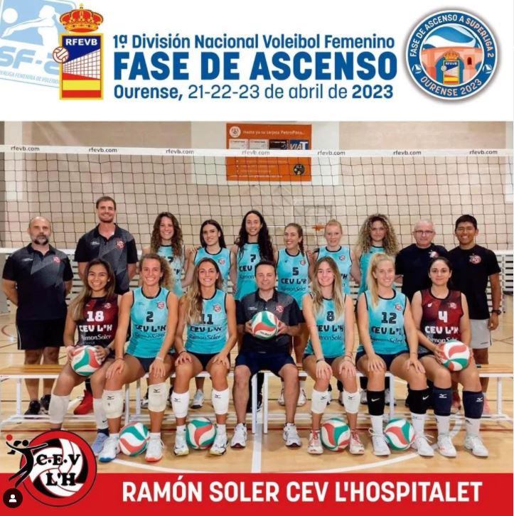 Núria Marín/❤️ (@nuriamarinlh) on Twitter photo 🙌🏻 Endavant noies del <a href="/cevlhospitalet/">CE Voleibol l'Hospitalet</a>. Molta sort en els partits que jugareu aquests pròxims tres dies a Ourense. Us heu guanyat amb el vostre esforç i gran treball en equip l'ascens a la Superlliga 2. Teniu tot el nostre suport des de #LHospitalet 💪🏻 Força campiones! #TalentLH 🙌🏻 Endavant noies del <a href="/cevlhospitalet/">CE Voleibol l'Hospitalet</a>. Molta sort en els partits que jugareu aquests pròxims tres dies a Ourense. Us heu guanyat amb el vostre esforç i gran treball en equip l'ascens a la Superlliga 2. Teniu tot el nostre suport des de #LHospitalet 💪🏻 Força campiones! #TalentLH