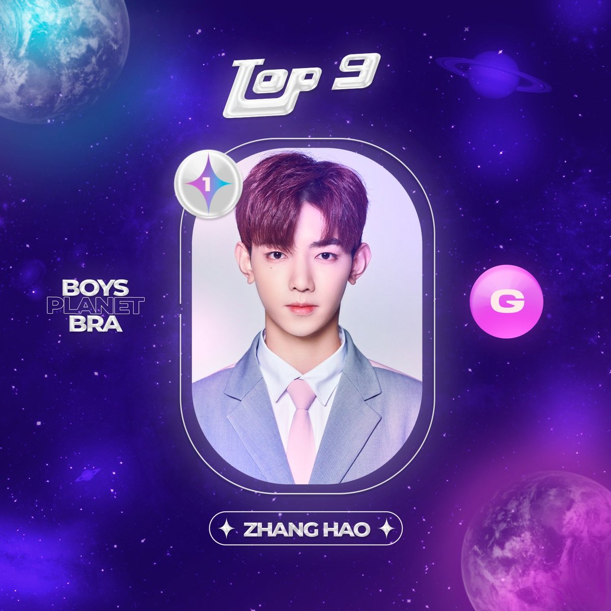 ZB1BRASIL's tweet photo. [🚨] O participante que fica em 1° LUGAR no TOP9, e irá debutar como um integrante do grupo ZB1, é ZHANG HAO!

#BOYSPLANET #보이즈플래닛
#ZEROBASEONE #ZB1 #제로베이스원 https://t.co/aYISOafxJy