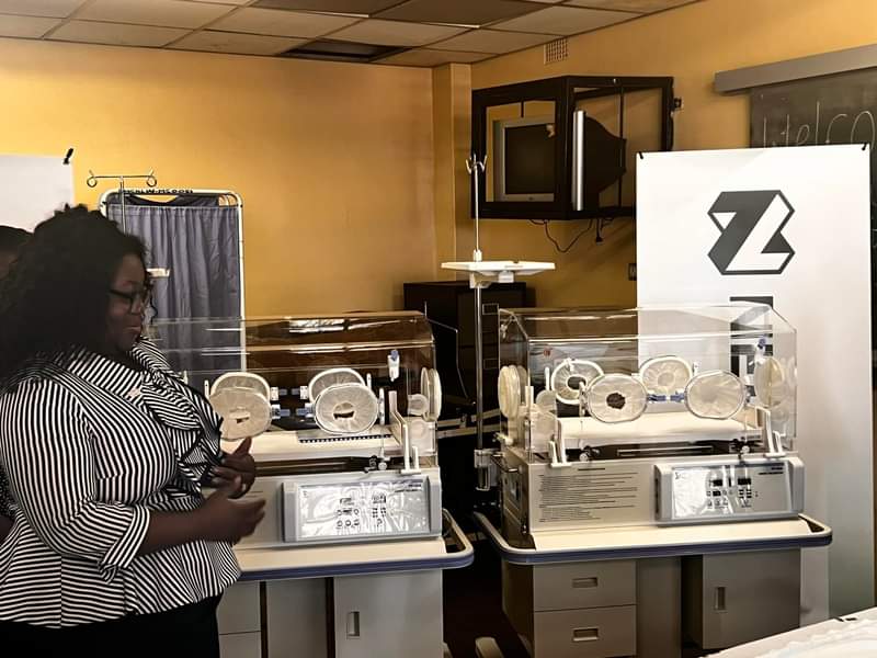 Today, we visited Sally Mugabe Hospital where we donated two Neonatal incubators for the maternity ward. We recently extended incubators to United Bulawayo Hospital, which brings our total donations to four neonatal incubators.

#MoneyExpertsWhoDoGood
#infantmortality
#Nedbank