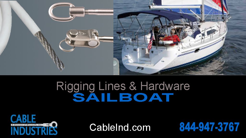 cableindoem's tweet photo. Need replacement sailboat rigging lines? We'll replace your lines and ship to you. Either ship us your old lines or fill out our online form. For more information, go to: https://t.co/8XCFiIVuUU
#sailing #sailboats #rigginglines #replacementrigging https://t.co/HbEHjnps1V