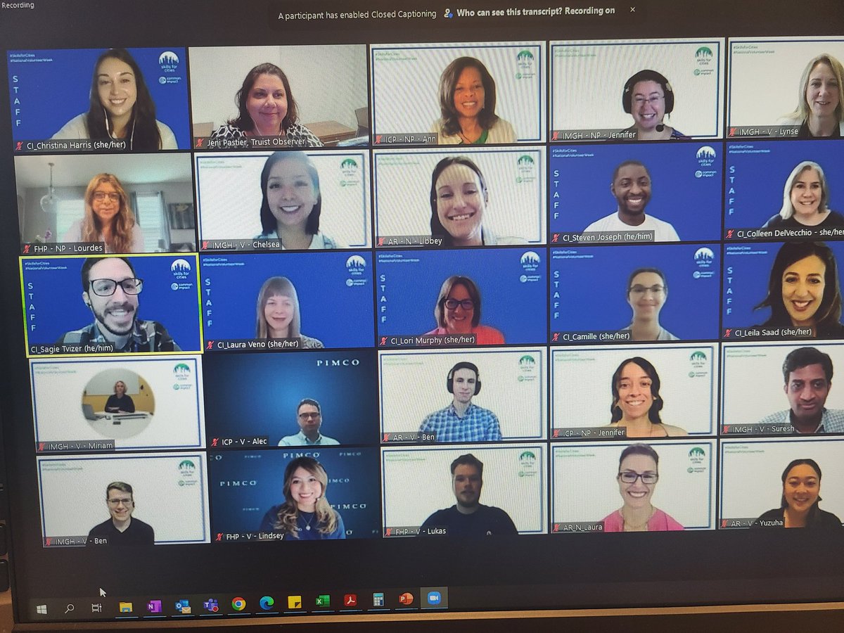 JeniPastier's tweet photo. This #NationalVolunteerWeek #TeamTruist is supporting @CommonImpact #SkillsForCities day of #SkilledVolunteering to support Texas nonprofits @FhpTexas @AustinRecovery @InterfaithMin @ICPDallas #TruistTogether https://t.co/V5dLP3iWSq