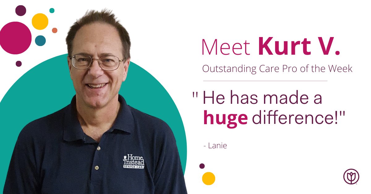 homeinstead's tweet photo. #StandingOvation to Kurt of #HomeInstead in Bloomington, IN, this week’s outstanding Care Pro. ➡️ More on a #caregiving career: https://t.co/P3lL3FiPXm 
#ThankaCarePro #nowhiring #homecare #seniorcare #ThankYouThursday #olderadults #caregiverjobs #carejobs https://t.co/PaflXaAjou