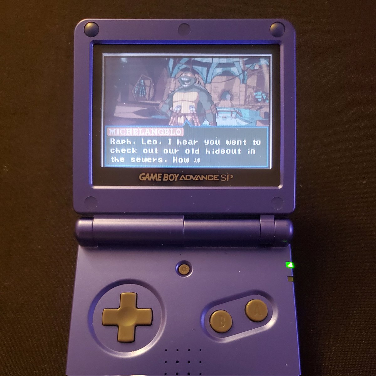 MouraBros's tweet photo. Title Screen Tuesday
Teenage Mutant Ninja Turtles
#titlescreenthursday #Nintendo #gameboyadvance #gba #gameboyadvancesp #gbasp #gameboymicro #tmnt #teenagemutantninjaturtles #tmnt2 #teenagemutantninjaturtles2 #battlenexus https://t.co/ywDyMRVONE
