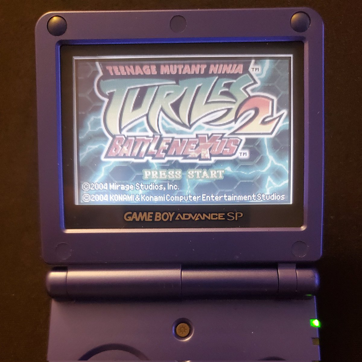 MouraBros's tweet photo. Title Screen Tuesday
Teenage Mutant Ninja Turtles
#titlescreenthursday #Nintendo #gameboyadvance #gba #gameboyadvancesp #gbasp #gameboymicro #tmnt #teenagemutantninjaturtles #tmnt2 #teenagemutantninjaturtles2 #battlenexus https://t.co/ywDyMRVONE