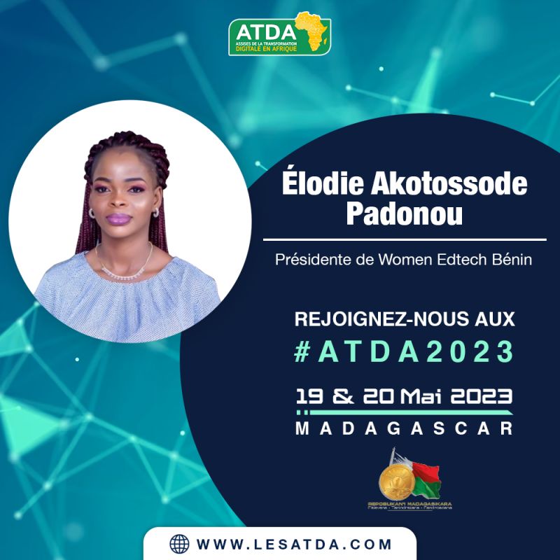 womenedtech's tweet image. lesatda.com/programme/ 
Et 𝙞𝙣𝙨𝙘𝙧𝙞𝙫𝙚𝙯-𝙫𝙤𝙪𝙨 sur 👉🏾lesatda.com/inscription/
Ne manquez pas cette opportunité pour échanger sur les dernières tendances et innovations en matière de digital en Afrique  
#womenedtech #ATDA #ATDA2023 #Digital #Afrique #Africa #Madagascar