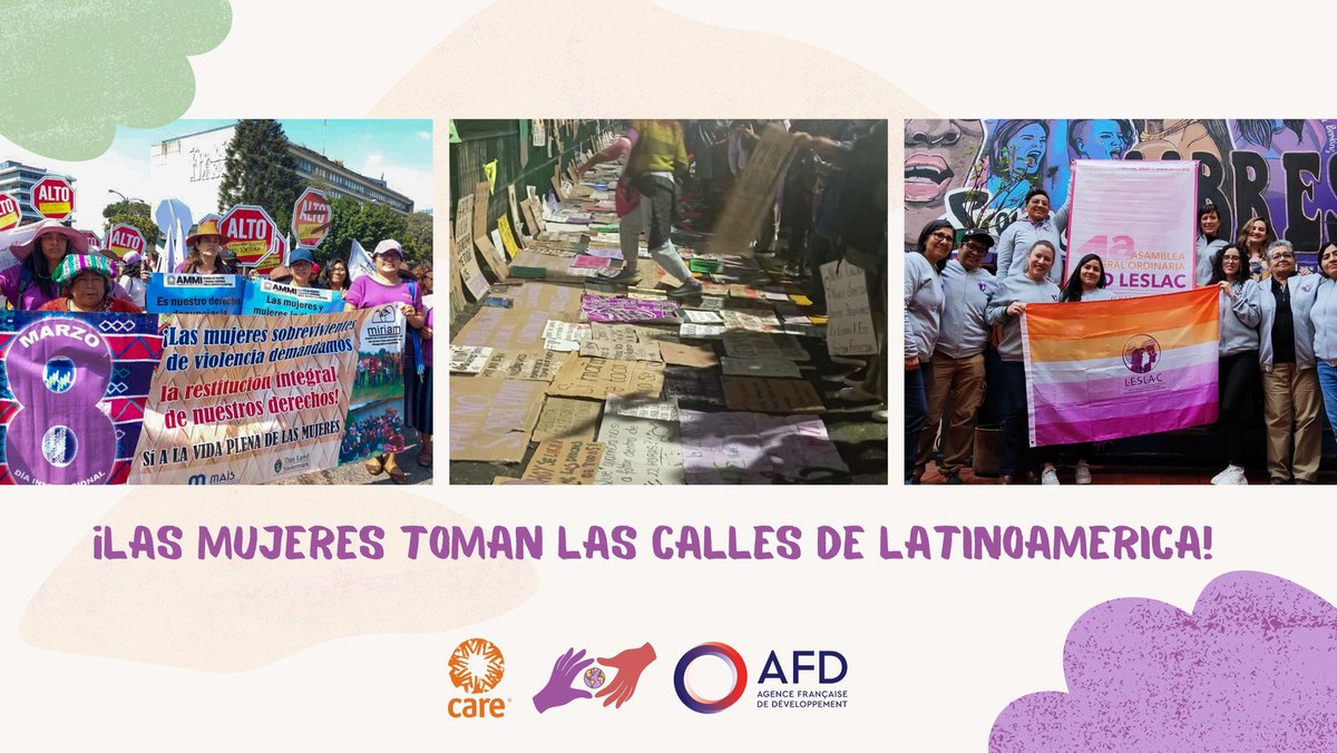 🧡🤍💜 Las mujeres #LBQ del #AbyaYala nos tomamos las calles porque es necesario visibilizar nuestras existencias y exigencias frente a tantas violencias opresoras.
Conoce como el movimiento de mujeres feministas LBQ camina en toda #LATAM con fuerza👇
bit.ly/3AdwJcy