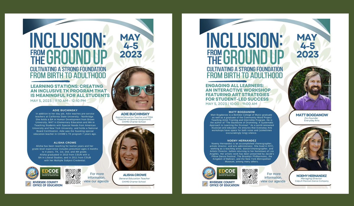 SIP_Impact_'s tweet photo. Take a look at our incredible line-up of breakout session speakers for Day 2 (May 5th) of the SIP Virtual Inclusion Conference! #sipcon2023
Agenda: https://t.co/HnbVGHAMUQ
Register: https://t.co/4QGJwV0Hfq https://t.co/f8KOvencCm