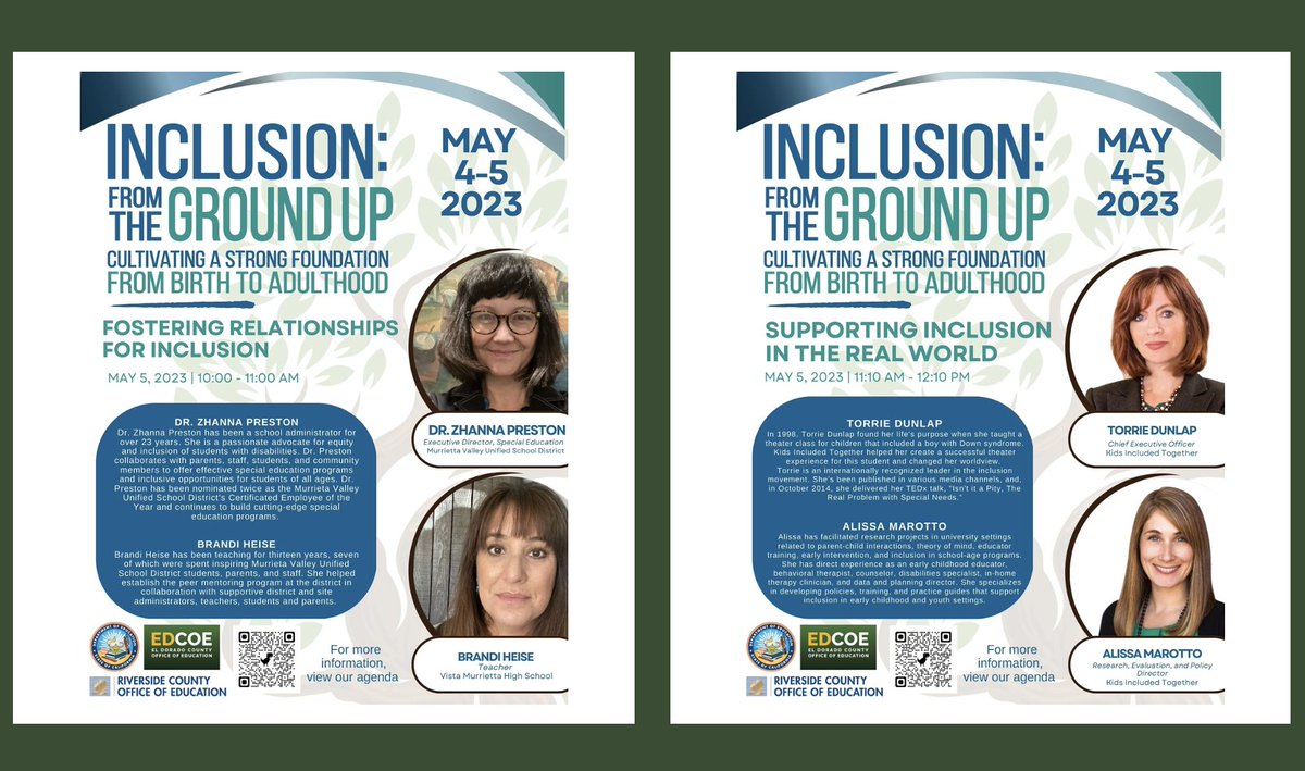 SIP_Impact_'s tweet photo. Take a look at our incredible line-up of breakout session speakers for Day 2 (May 5th) of the SIP Virtual Inclusion Conference! #sipcon2023
Agenda: https://t.co/HnbVGHAMUQ
Register: https://t.co/4QGJwV0Hfq https://t.co/f8KOvencCm