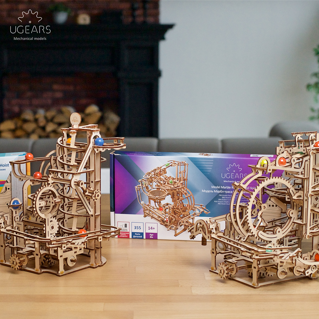 UGEARS_models's tweet photo. "Great fun to build, and my kids love it. I can't wait to build another so they can work together." We love getting comments like this one from a builder of the Marble Run Stepped Hoist because our goal is to bring families together! 
https://t.co/lvlQWRaFZO

#ugears #marbletrack https://t.co/ktX2DFhi8O