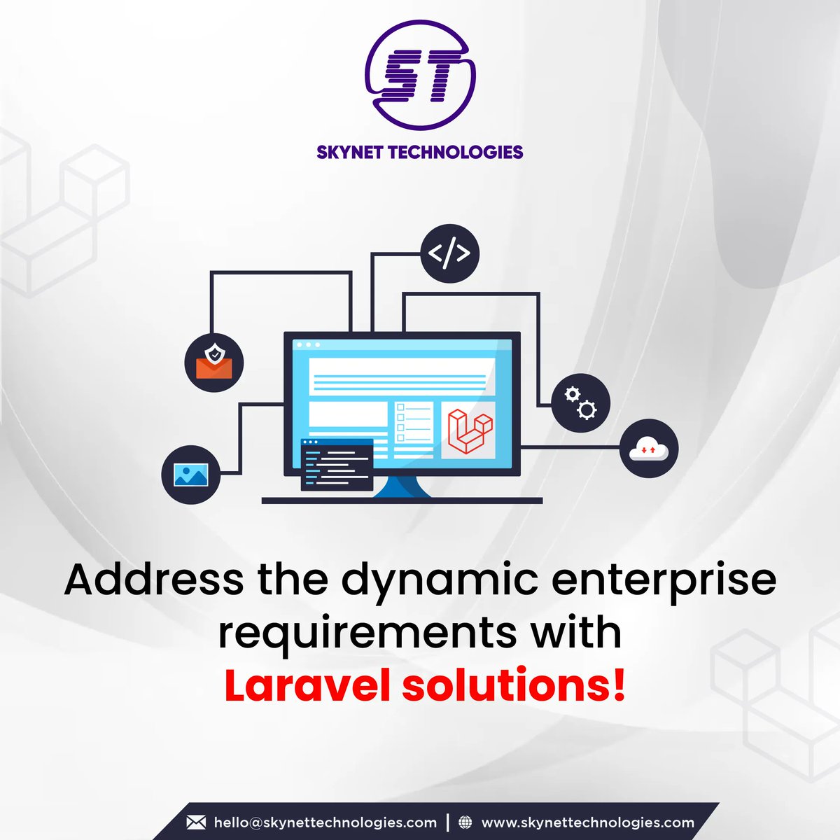 Skynet_LV's tweet image. Since enterprises are going digital, they all need a robust and scalable web solution that addresses the dynamic requirements! Get in touch with us to develop Laravel solution!
buff.ly/3EomYc0
#WebSolutions #Laravel #LaravelSolutions #WebDevelopmentServices