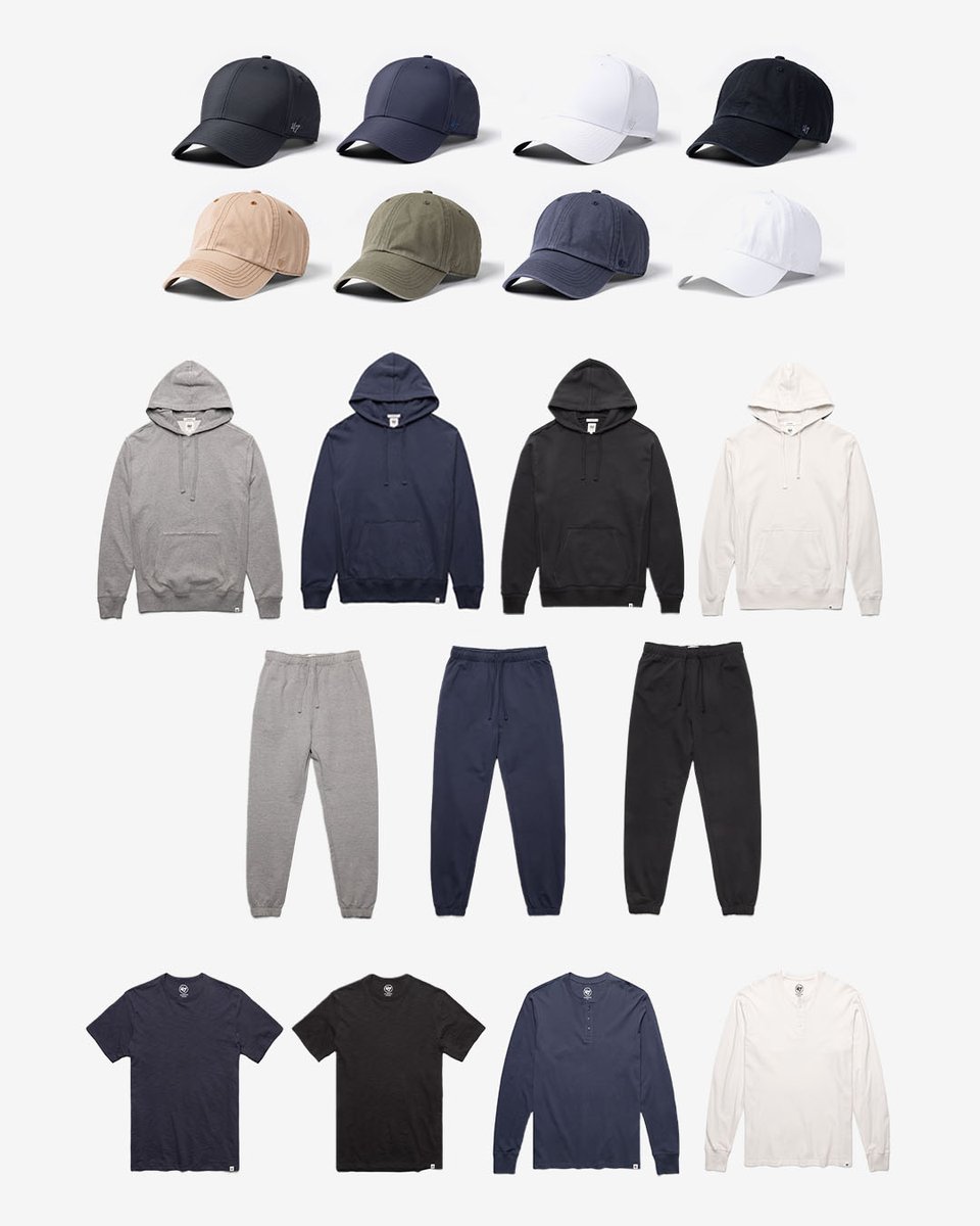 47's tweet photo. Shop the full Core Collection now at https://t.co/8IVCQXRqow! #PerfectTheBasics https://t.co/3XnTycSUbJ