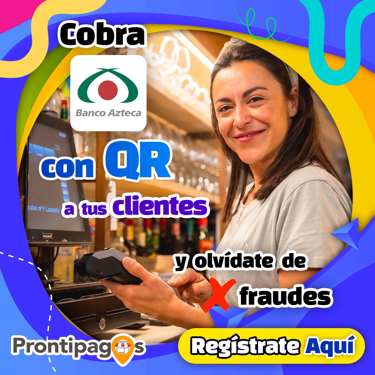 ProntipagosMX's tweet photo. ¡Cobra al instante con QR e incrementa tus clientes!😃cobra desde tu app o punto de venta web de forma fácil, rápida y segura, sin equipo especial.📱Es gratis registrarse 👉🏻https://t.co/TjEQ49L4yM ó descarga la APP https://t.co/2l1NbxTAYl WhatsApp 55 5262 4978 https://t.co/t1XGOFvYKG