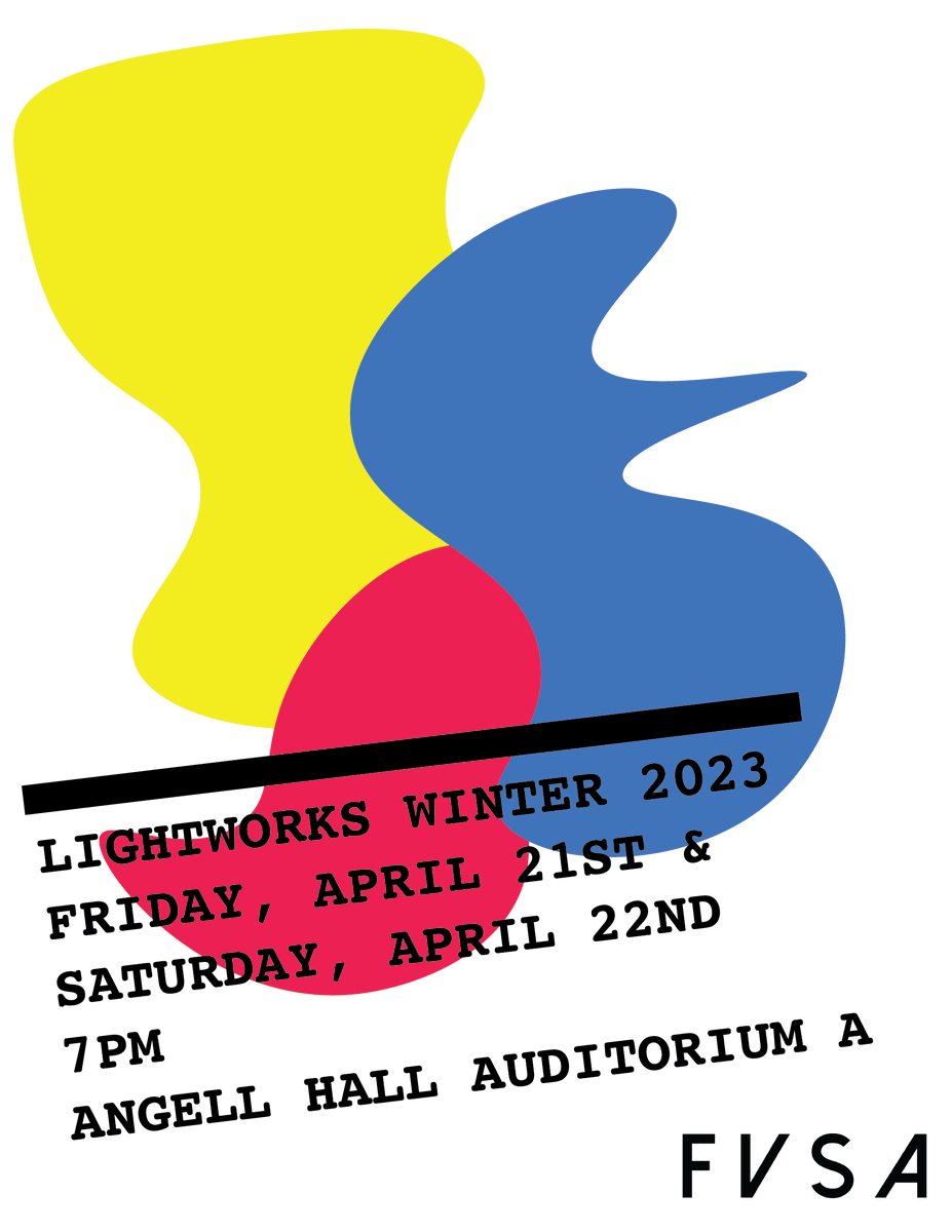 UMichFTVM's tweet photo. Join us for LIGHTWORKS -- Tomorrow (Friday, 4/21) and Saturday (4/22) in Angell Hall, Aud. A! Doors open at 6:30 PM - show starts at 7:00 PM. Hope to see you there! https://t.co/GC3EBXs1B2