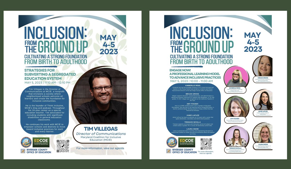 SIP_Impact_'s tweet photo. Take a look at our incredible line-up of breakout session speakers for Day 2 (May 5th) of the SIP Virtual Inclusion Conference! #sipcon2023
Agenda: https://t.co/HnbVGHAMUQ
Register: https://t.co/4QGJwV0Hfq https://t.co/f8KOvencCm