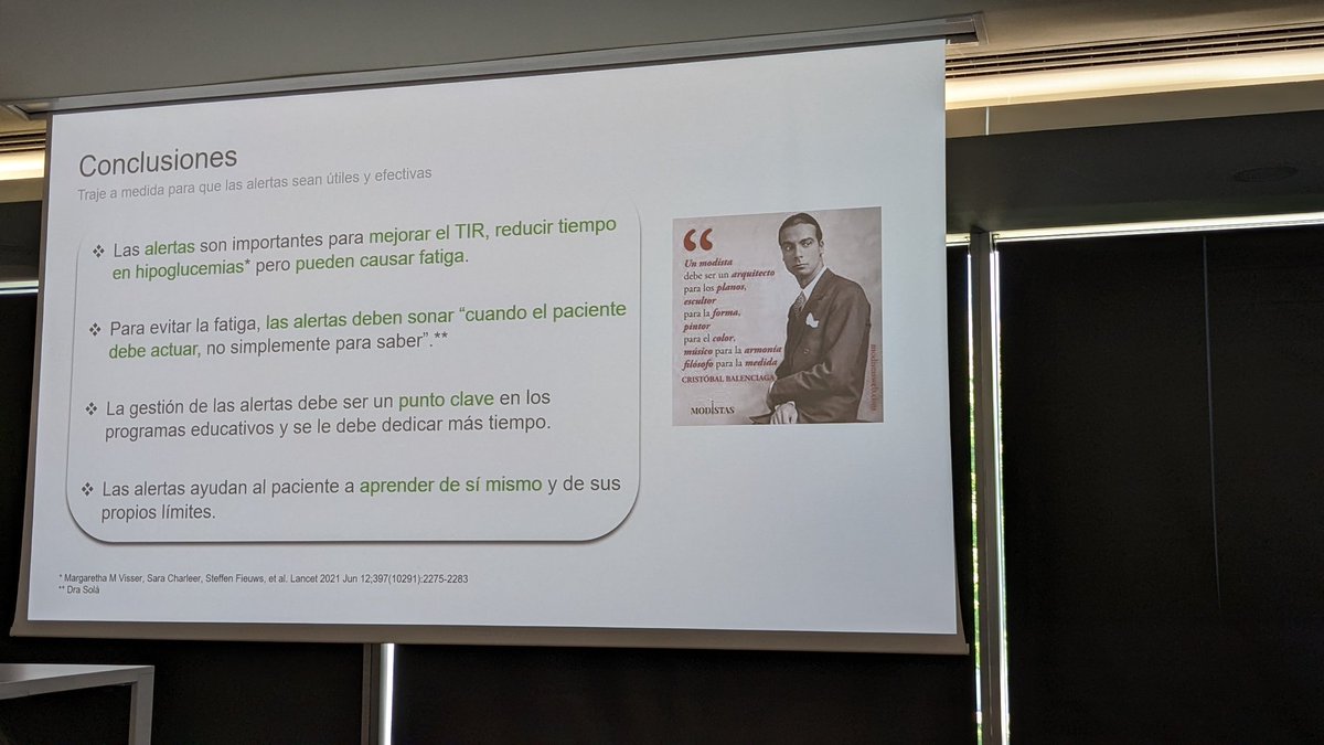 fuensantagg73's tweet image. #Educacionterapeutica en el manejo de alertas de la #mcg: disminuyen las hipoglucemias y aumentan TIR: personalizar, alertas para actuar, consensuar con el paciente.
Gracias @MarisaAmaya13 #SEDiab2023 @dexcom @SEDiabetes #diabetesp