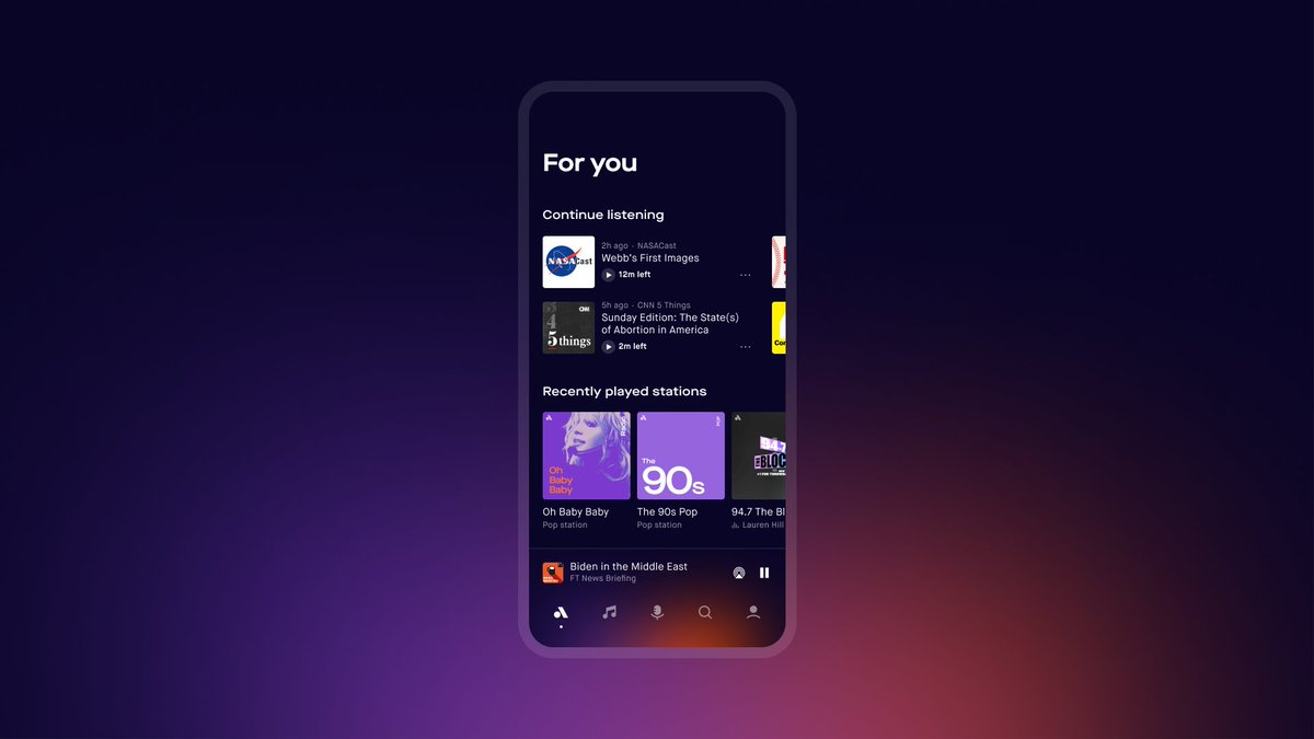 Audacy’s mobile app —designed so listeners can have the best experience while engaging with content and other listeners— is nominated for a People's Choice Webby! Voting for <a href="/TheWebbyAwards/">The Webby Awards</a> closes today, so vote now to help <a href="/Audacy/">Audacy</a> win. vote.webbyawards.com/PublicVoting#/…