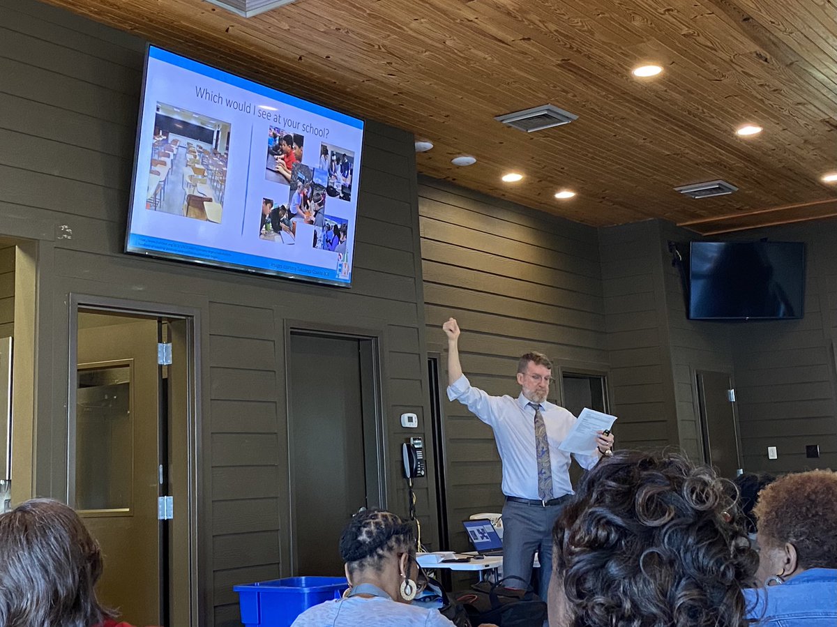 AngieFMorrison's tweet photo. Modern Learning for a Modern Economy - Dr. Lee Meadows @AlabamaSTEM @westalworks #STEMpractices https://t.co/Inp4Z7oNXH