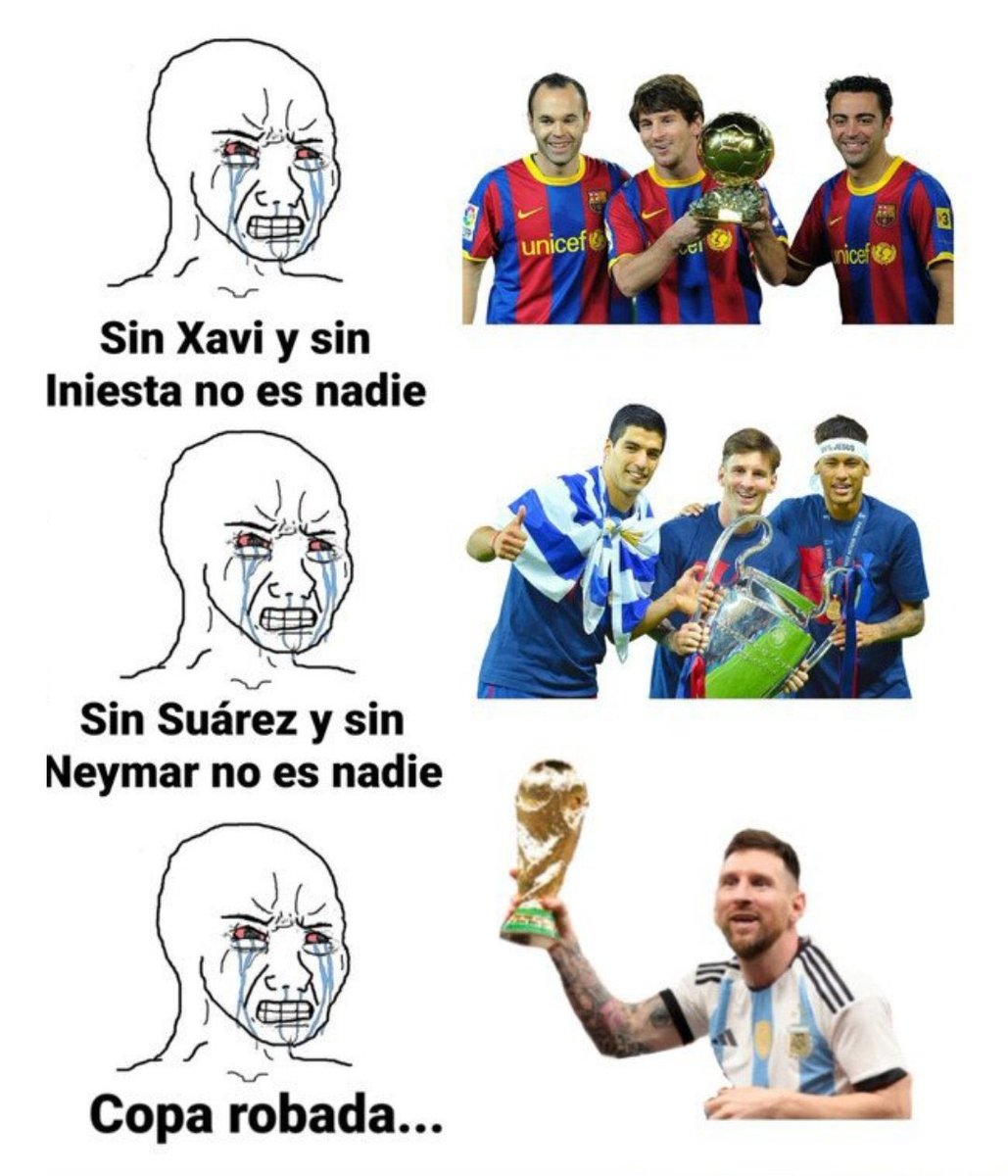 No hay excusas con Messi.