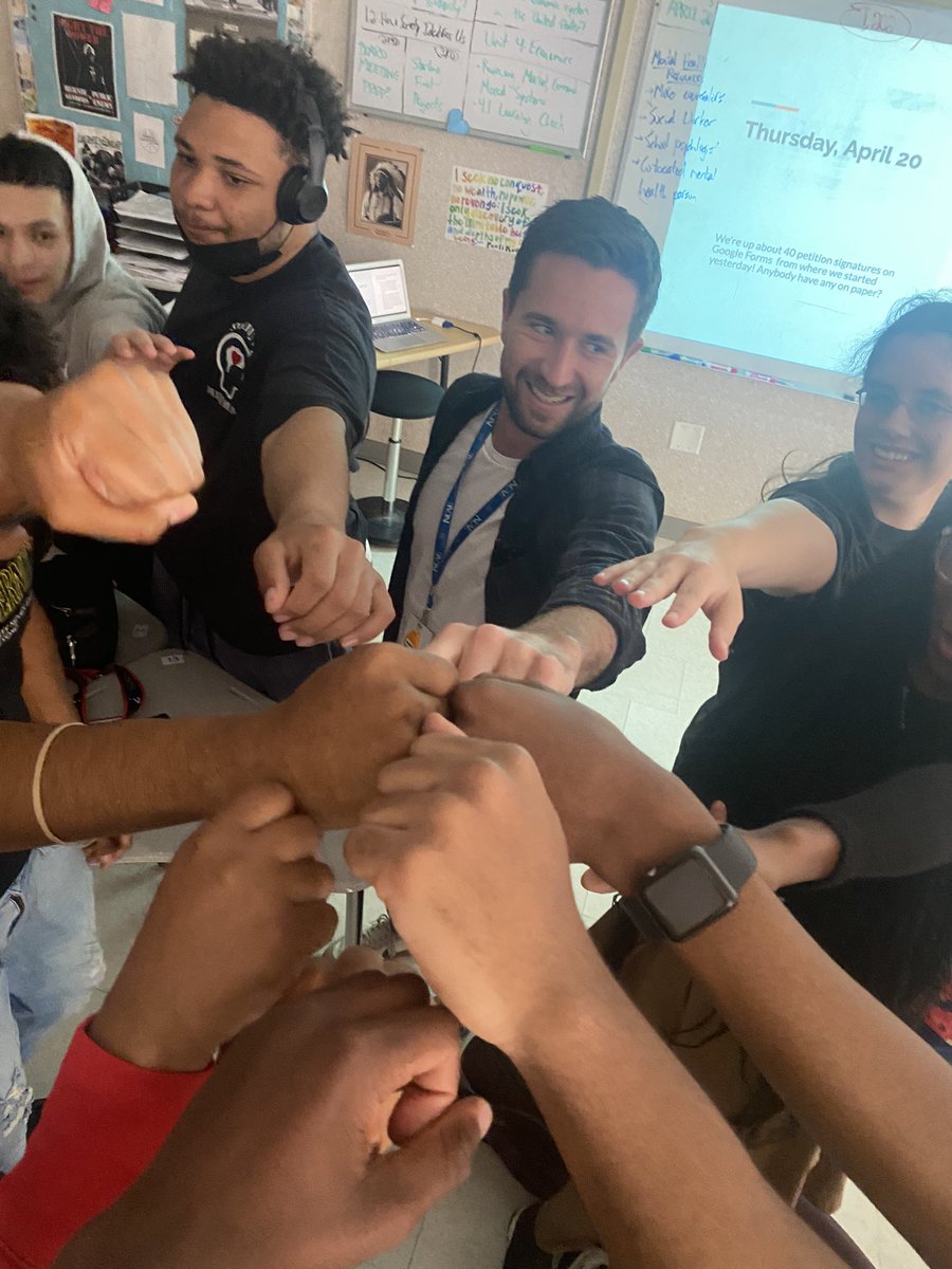 Final group/team meeting before meeting with the BOE