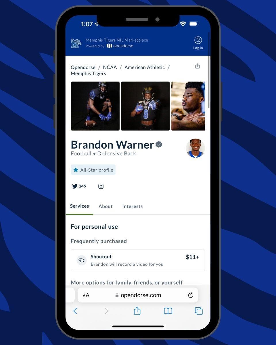 Warner_BT's tweet photo. Check out my @opendorse profile!

🔗 https://t.co/kesxR68WBS https://t.co/yILz13PxG8