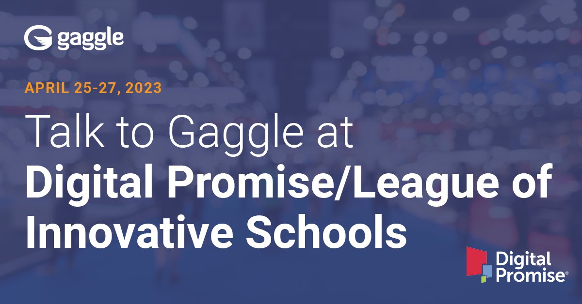 Rocco_K12's tweet photo. Attending @Digital Promise in Birmingham, AL? Regional VP, East Patrick O’Neal, and I are excited to catch up with you all and share more about student digital safety and teletherapy services for your district! @Gaggle_K12 @DigitalPromise
#studentsafety #k12 #digitalpromise https://t.co/ApD3Q8GiFx