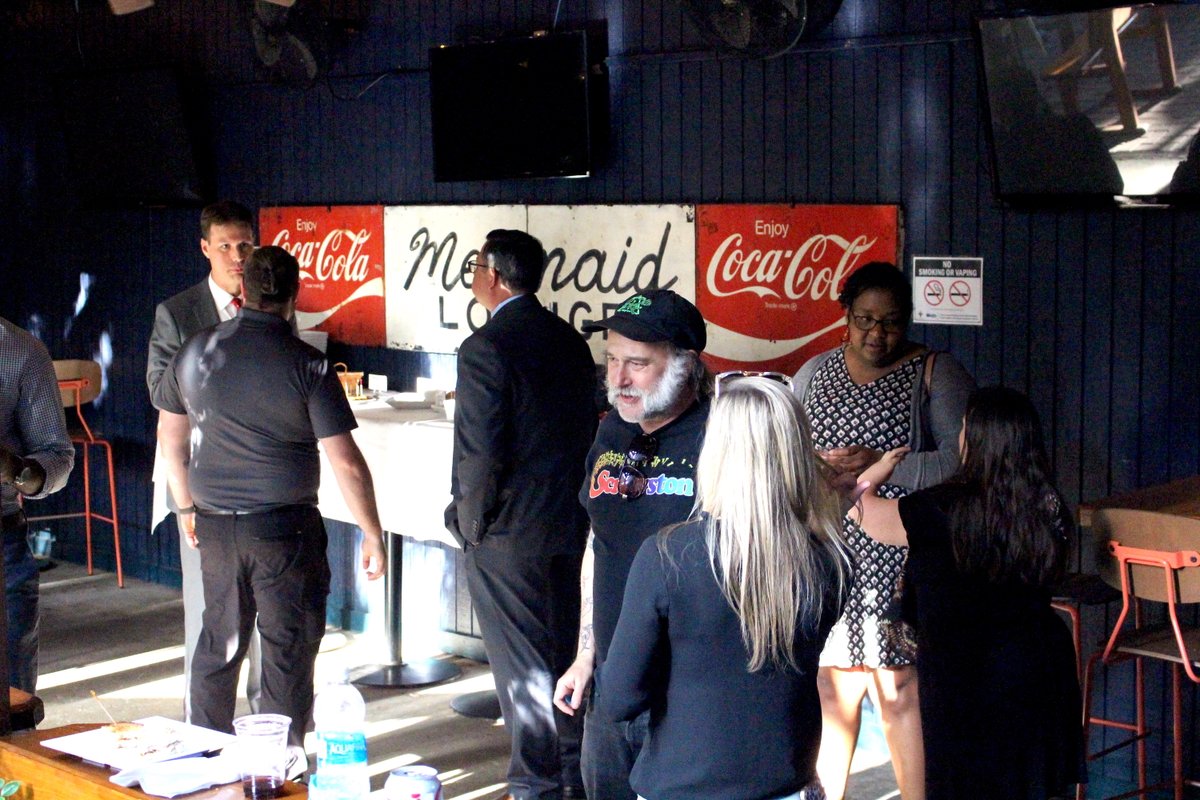 GNOinc's tweet photo. Last night GNO, Inc. hosted our quarterly New Orleans Food and Beverage networking event. Thanks to all who attended! #FoodandBeverage #NOFAB https://t.co/wlnp0SU42z